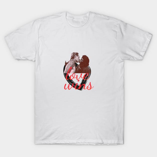 PLANET APES LOVE (black) T-Shirt by Utopic Slaps